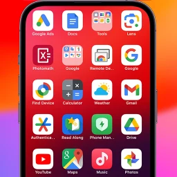 OS Launcher 18 - Phone 16 Max 图标